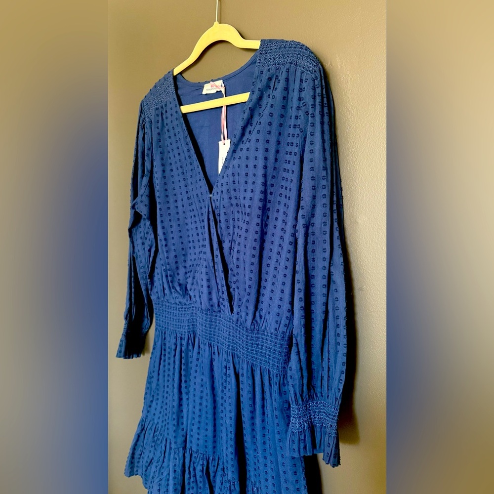 Vineyard Vines Smocked Wrap Dress - NWT